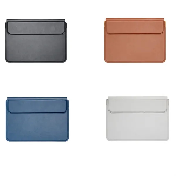 3-in-1 PU Leather Laptop Sleeve - 3-in-1 PU Leather Laptop Sleeve - Image 7 of 7