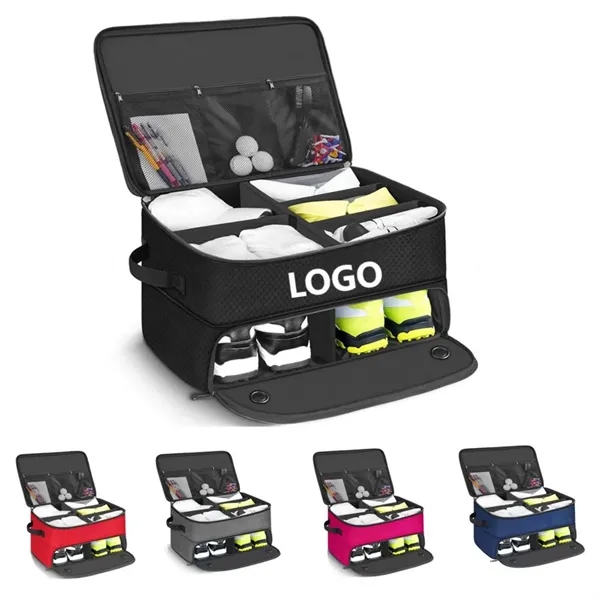 2 Layer Golf Trunk Organizer - 2 Layer Golf Trunk Organizer - Image 0 of 6
