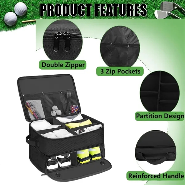 2 Layer Golf Trunk Organizer - 2 Layer Golf Trunk Organizer - Image 2 of 6