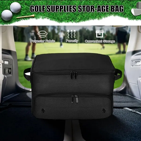 2 Layer Golf Trunk Organizer - 2 Layer Golf Trunk Organizer - Image 4 of 6