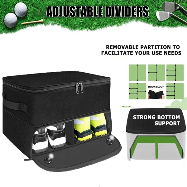 2 Layer Golf Trunk Organizer - 2 Layer Golf Trunk Organizer - Image 5 of 6