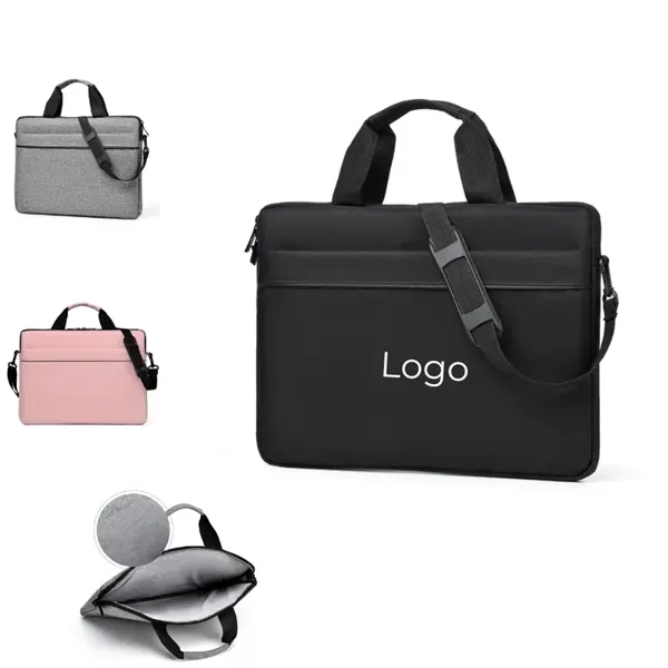Laptop Messenger Shoulder Bag with Strap - Laptop Messenger Shoulder Bag with Strap - Image 0 of 3