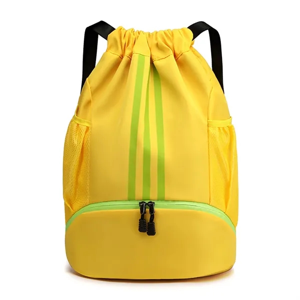 Sports Fitness Travel Drawstring Bag - Sports Fitness Travel Drawstring Bag - Image 1 of 11