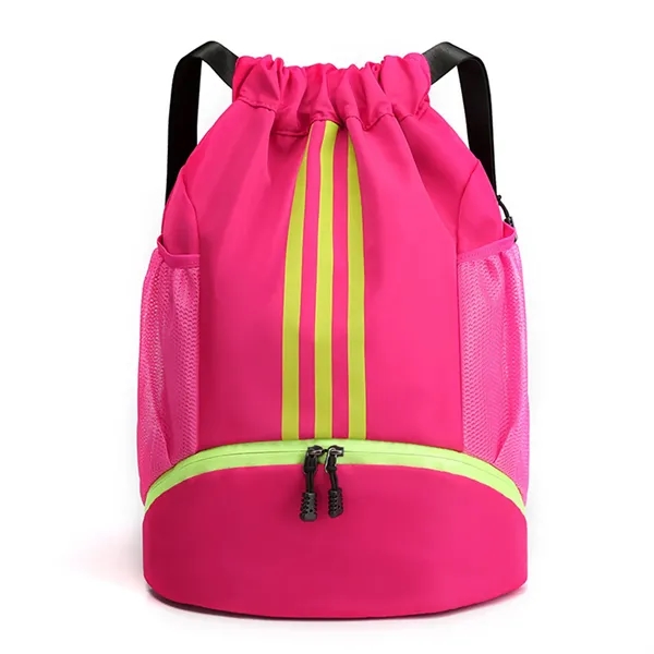 Sports Fitness Travel Drawstring Bag - Sports Fitness Travel Drawstring Bag - Image 2 of 11