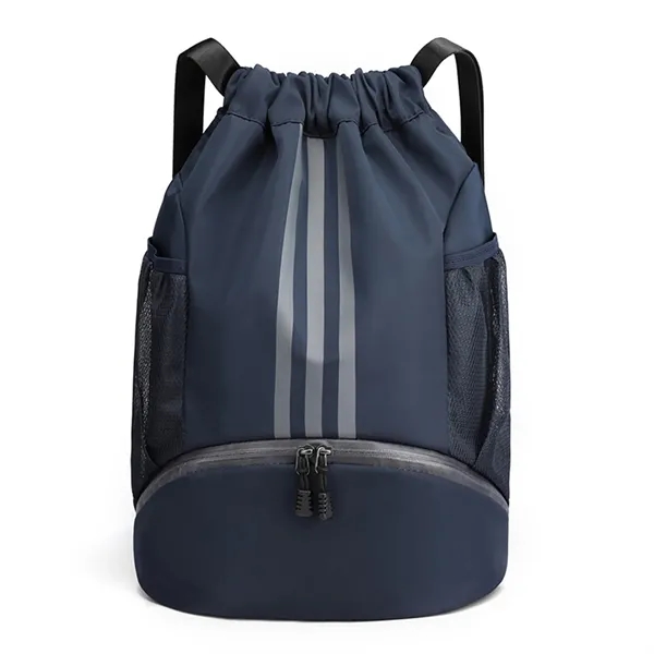 Sports Fitness Travel Drawstring Bag - Sports Fitness Travel Drawstring Bag - Image 5 of 11