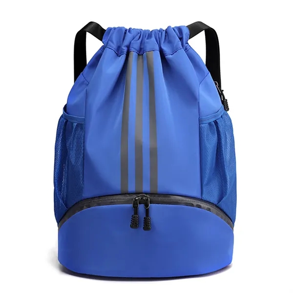 Sports Fitness Travel Drawstring Bag - Sports Fitness Travel Drawstring Bag - Image 6 of 11