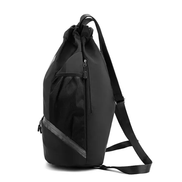 Sports Fitness Travel Drawstring Bag - Sports Fitness Travel Drawstring Bag - Image 10 of 11