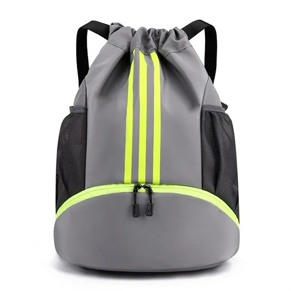 Sports Fitness Travel Drawstring Bag - Sports Fitness Travel Drawstring Bag - Image 11 of 11