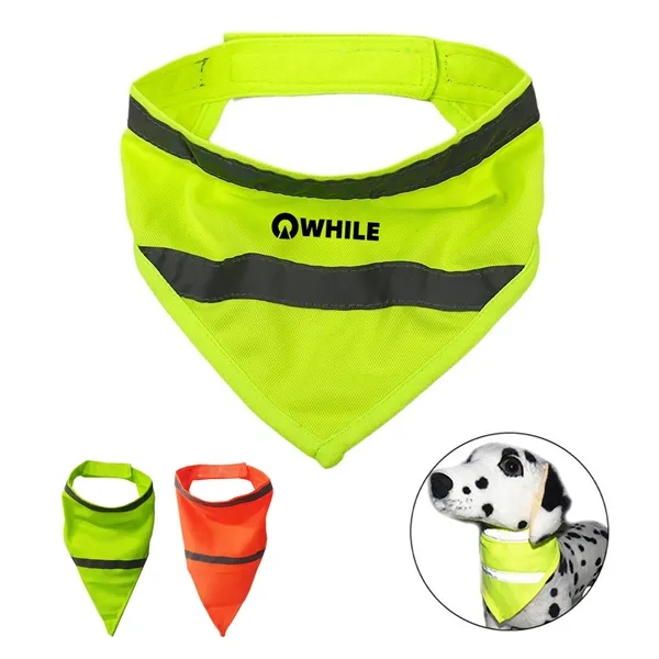 Dog Reflective Bandana - Dog Reflective Bandana - Image 0 of 7