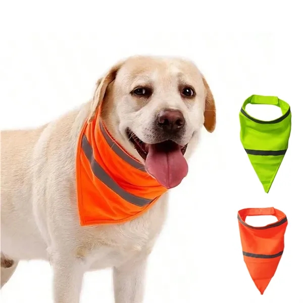 Dog Reflective Bandana - Dog Reflective Bandana - Image 1 of 7
