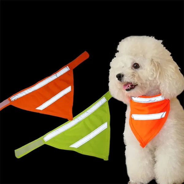 Dog Reflective Bandana - Dog Reflective Bandana - Image 4 of 7