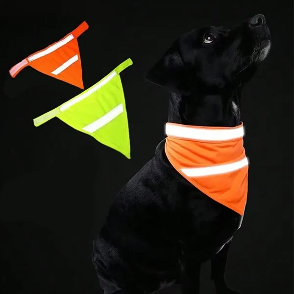 Dog Reflective Bandana - Dog Reflective Bandana - Image 7 of 7