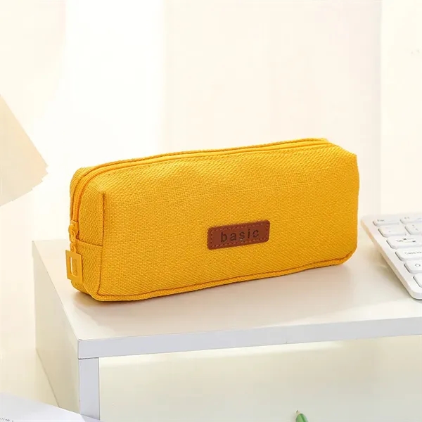 Student Pencil Case Large Capacity Zipper Pouch - Student Pencil Case Large Capacity Zipper Pouch - Image 3 of 7