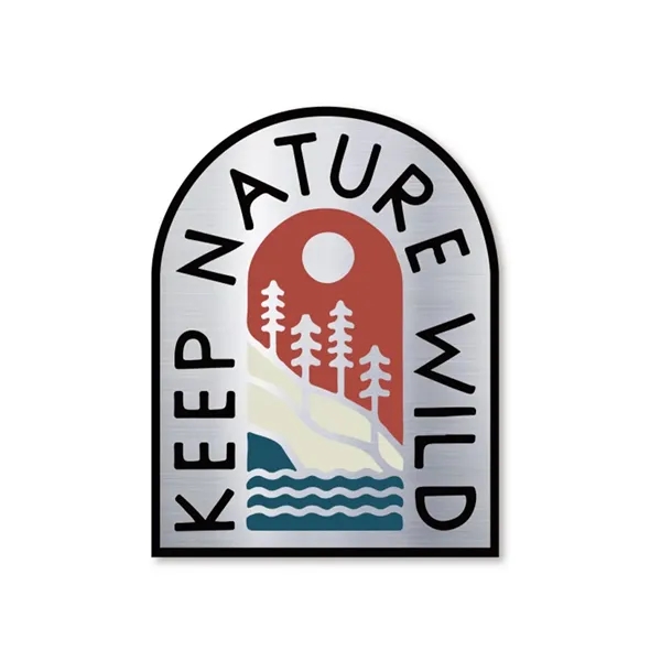 Brushed Aluminum Stickers - Brushed Aluminum Stickers - Image 1 of 3