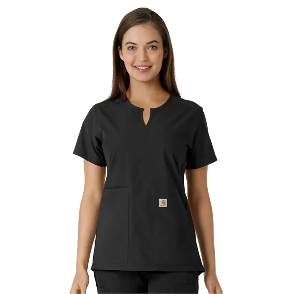 Carhartt Scrubs - Force Essentials Women's Notch Neck Tun... - Carhartt Scrubs - Force Essentials Women's Notch Neck Tun... - Image 0 of 35