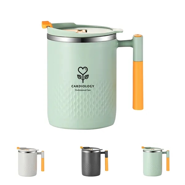 With Handle 15Oz. Insulated Coffee Mug - With Handle 15Oz. Insulated Coffee Mug - Image 0 of 5