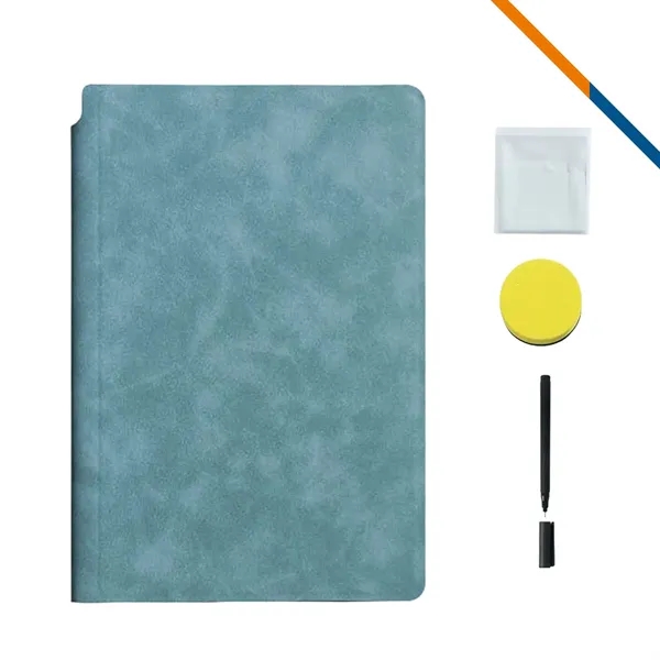 Bravik Reusable Whiteboard Notebook - Bravik Reusable Whiteboard Notebook - Image 3 of 7