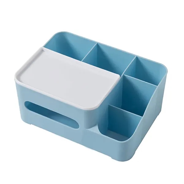 Multi Functional Office Desktop Storage Box - Multi Functional Office Desktop Storage Box - Image 1 of 7