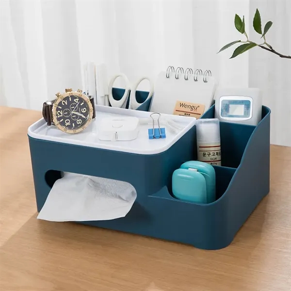 Multi Functional Office Desktop Storage Box - Multi Functional Office Desktop Storage Box - Image 4 of 7