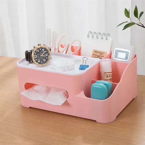 Multi Functional Office Desktop Storage Box - Multi Functional Office Desktop Storage Box - Image 6 of 7