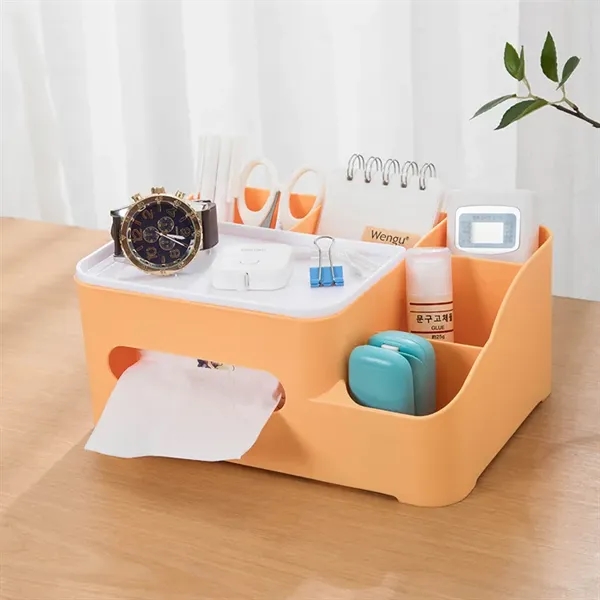 Multi Functional Office Desktop Storage Box - Multi Functional Office Desktop Storage Box - Image 7 of 7