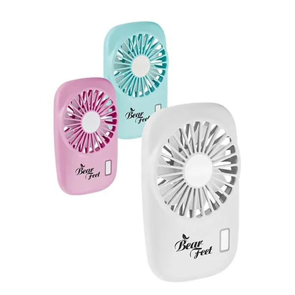 Rechargeable Pocket Handheld Mini Cooling Fan - Rechargeable Pocket Handheld Mini Cooling Fan - Image 3 of 4