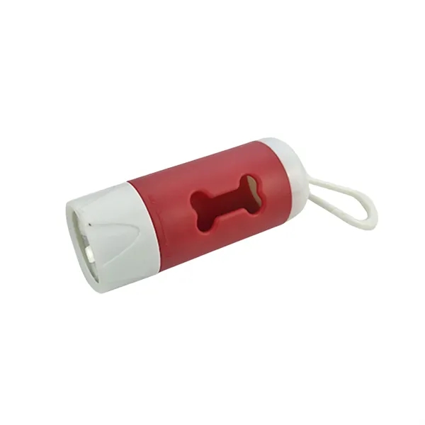 Pet Waste Bag Dispenser w/ Flashlight - Pet Waste Bag Dispenser w/ Flashlight - Image 4 of 7