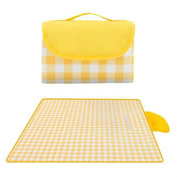 Customized Polyester Roll Up Picnic Blanket - Customized Polyester Roll Up Picnic Blanket - Image 7 of 8