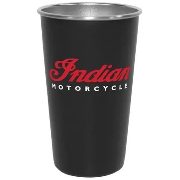 Custom 16 Oz. Single Wall Pint Tumbler with Rolled Rim