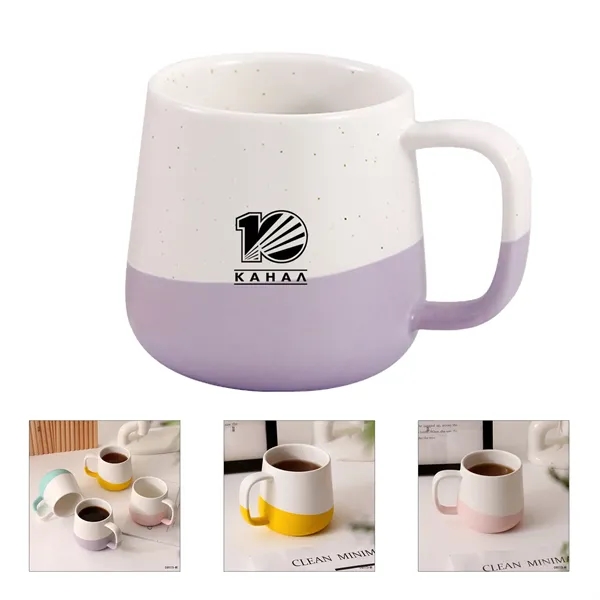 Custom 12 OZ. Ceramic Tea Coffee Mug & Office Cup