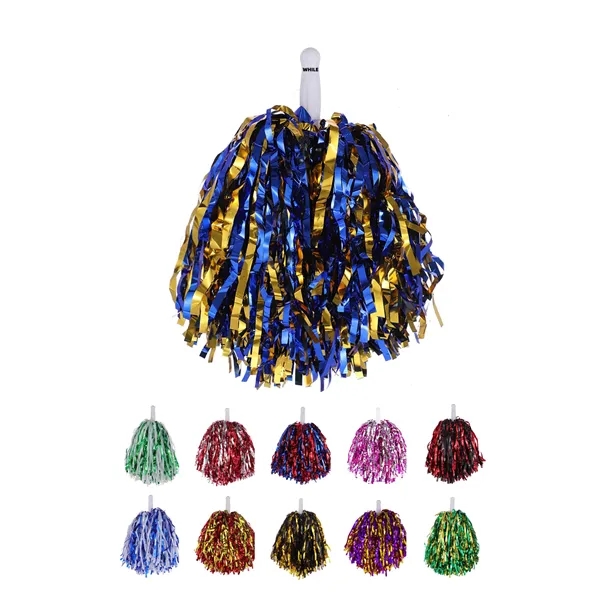 500 Streamer Solid Paddle Handle Poms