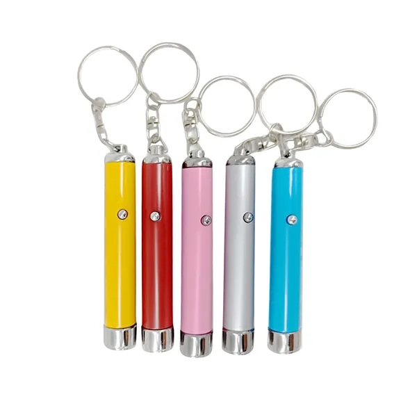 Custom Logo Projector Flashlight With Keychain - Custom Logo Projector Flashlight With Keychain - Image 4 of 6