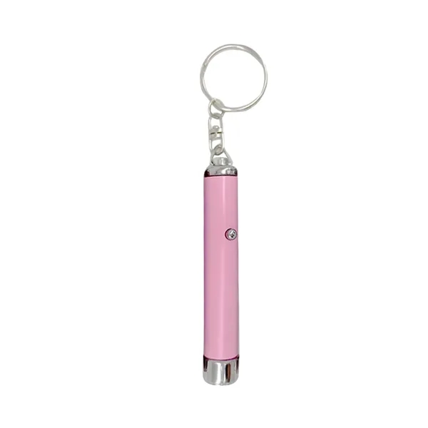 Custom Logo Projector Flashlight With Keychain - Custom Logo Projector Flashlight With Keychain - Image 5 of 6