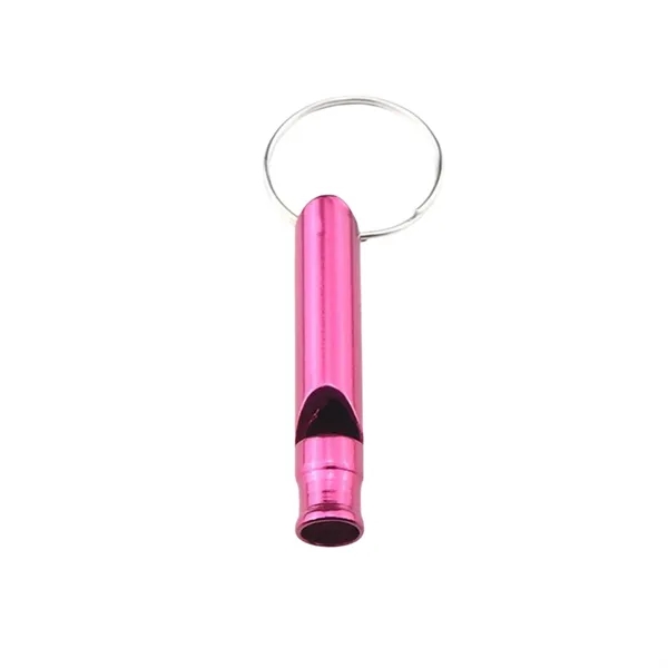 Mini Aluminum Whistle Keyring Keychain - Mini Aluminum Whistle Keyring Keychain - Image 1 of 12