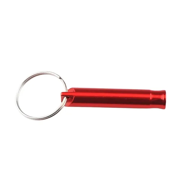 Mini Aluminum Whistle Keyring Keychain - Mini Aluminum Whistle Keyring Keychain - Image 7 of 12