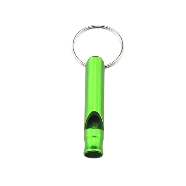 Mini Aluminum Whistle Keyring Keychain - Mini Aluminum Whistle Keyring Keychain - Image 8 of 12