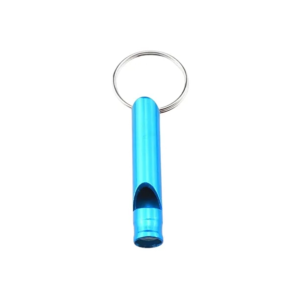 Mini Aluminum Whistle Keyring Keychain - Mini Aluminum Whistle Keyring Keychain - Image 9 of 12