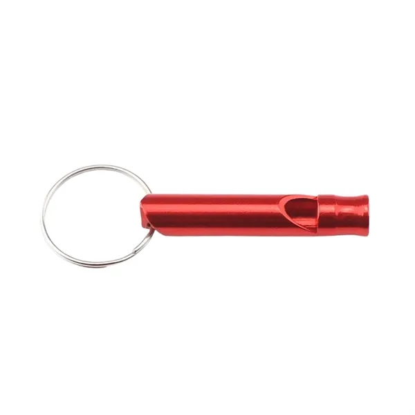 Mini Aluminum Whistle Keyring Keychain - Mini Aluminum Whistle Keyring Keychain - Image 10 of 12