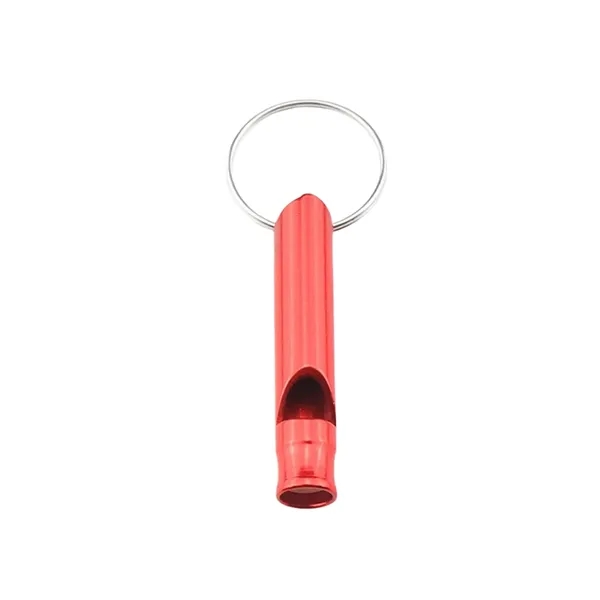 Mini Aluminum Whistle Keyring Keychain - Mini Aluminum Whistle Keyring Keychain - Image 12 of 12