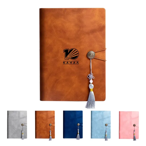 PU Leather A5 Business Travel Journal Binder Notebook - PU Leather A5 Business Travel Journal Binder Notebook - Image 0 of 0