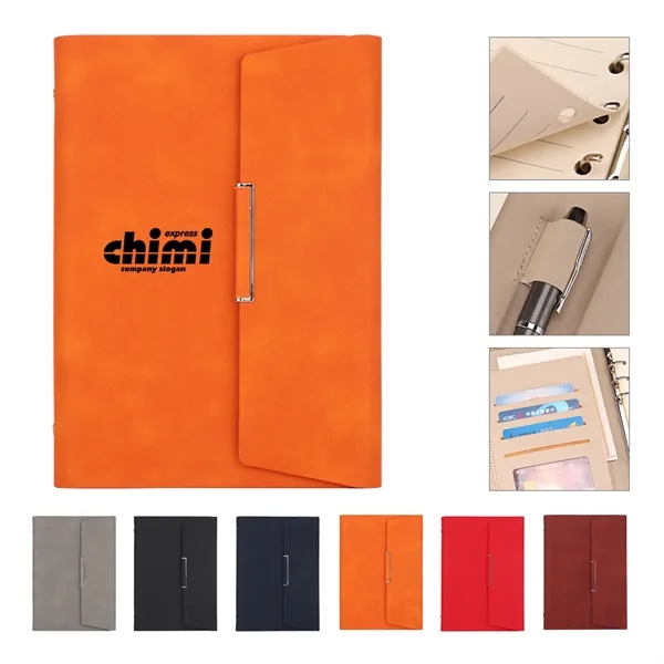 A5 Magnet Sketch Book with Pen & Card Pouches - A5 Magnet Sketch Book with Pen & Card Pouches - Image 0 of 0
