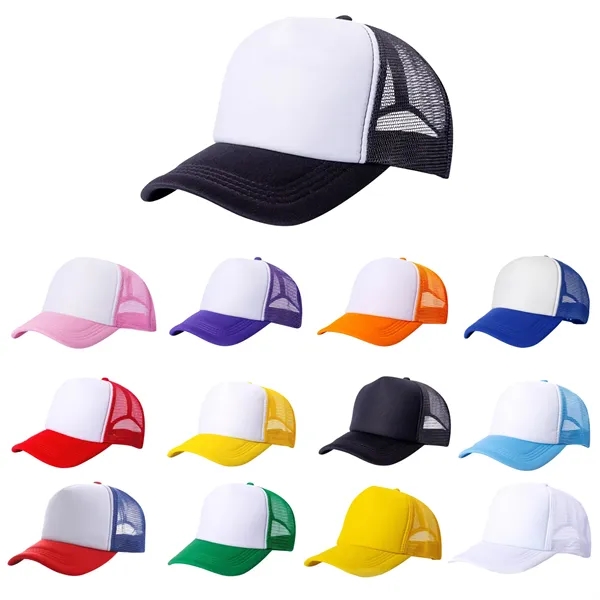 Adjustable Mesh Trucker Hats - Adjustable Mesh Trucker Hats - Image 5 of 7