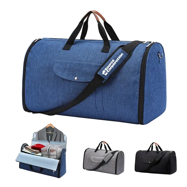 Convertible Garment Duffel Bag with Shoe Pouch - Convertible Garment Duffel Bag with Shoe Pouch - Image 0 of 9