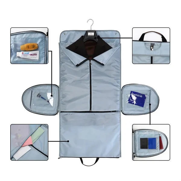 Convertible Garment Duffel Bag with Shoe Pouch - Convertible Garment Duffel Bag with Shoe Pouch - Image 9 of 9