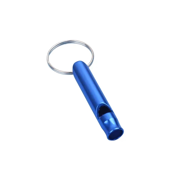 Mini Aluminum Whistle Keyring Keychain - Mini Aluminum Whistle Keyring Keychain - Image 2 of 10