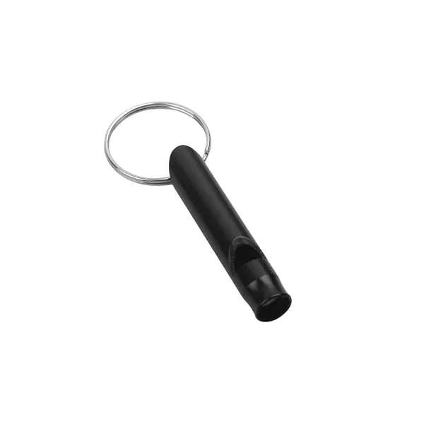 Mini Aluminum Whistle Keyring Keychain - Mini Aluminum Whistle Keyring Keychain - Image 4 of 10