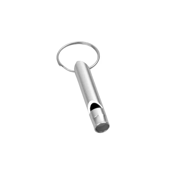 Mini Aluminum Whistle Keyring Keychain - Mini Aluminum Whistle Keyring Keychain - Image 6 of 10