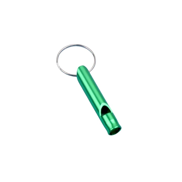 Mini Aluminum Whistle Keyring Keychain - Mini Aluminum Whistle Keyring Keychain - Image 8 of 10