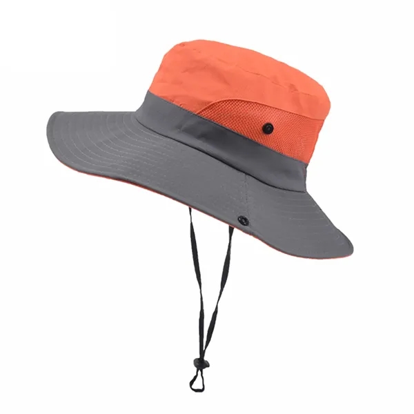 Quick Dry Sun Hat With Drawstring Closure - Quick Dry Sun Hat With Drawstring Closure - Image 2 of 12