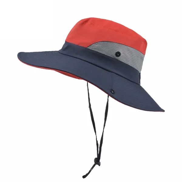 Quick Dry Sun Hat With Drawstring Closure - Quick Dry Sun Hat With Drawstring Closure - Image 7 of 12